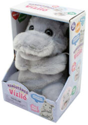  Hangutánzó víziló interaktív plüssjáték (14477)