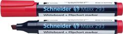 Schneider Tábla- és flipchart marker 2-5mm, vágott végű Maxx 293 piros (29399 - 02) (twm_973040) (twm_973040)