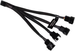 Alphacool 18682 Y-elosztó 4 tűs 4x 4 tűs PWM-hez - 15cm (18682)