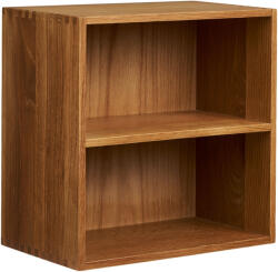 House Nordic Townsville fali polc függőleges rekesszel tölgyfa, 18x30x30 cm (4291145) - homelux