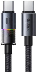 Mcdodo Cablu, USB-C to USB-C, 100W, 5A, 1.2m - Mcdodo (CA-8200) - Black (KF2359029) - pcone