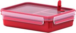 emsa 517775 élelmiszertároló doboz 1, 2 L Vörös, Átlátszó 1 db (517775) (517775)