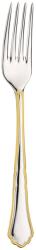 Pintinox Furculiță pentru desert SETTECENTO GOLD FILET 15 cm, argintiu / auriu, oțel inoxidabil, Pintinox (PIN20590017) Tacam
