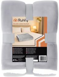 Ruhhy 26293 Oboustranná deka s beránkem 150 × 200 cm, světle šedá (5900779958449) (5900779958449)