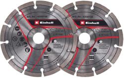 Einhell 4350736 Gyémánt Falhorony maró vágótárcsa készlet 125mm (2db / csomag) (4350736) (4350736)