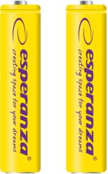 Esperanza EZA101Y Újratölthető Ni-MH Ceruzaelem AAA 1000mAh 1.2V (2db/csomag) (EZA101Y) (EZA101Y)