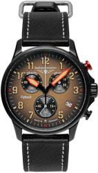 BAUHAUS Ceas Bauhaus Aviation Quartz 28885 - Black Ceas