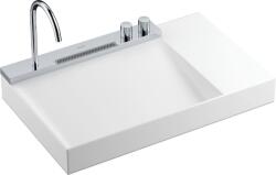 Hansgrohe Avalegra mosdó csappal 78x47.5 cm négyszögletes klasszikus-süllyesztett fehér 22473000 (22473000)