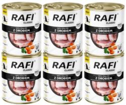 Dolina Noteci DOLINA NOTECI Rafi Classic nedves kutyatáp baromfival 6x800g