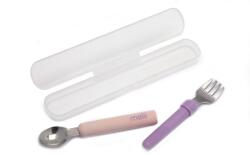 Melii Gyermekvilla és kanál tokkal - rózsaszín/lila (790693111007) (790693111007)