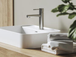 Nox mosdócsaptelep 190 mm, lefolyó nélkül NX 014.30SSB, rozsdamentes acél (X070644)