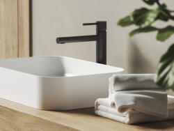  Nox mosdócsaptelep 280 mm, lefolyó nélkül NX 015.20BLM, matt fekete (X070649)