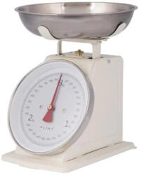 PLINT Retro mechanikus konyhai mérleg, 3 kg - rozsdamentes acél tállal (44CRE)