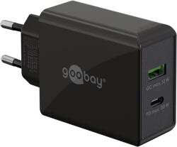 Goobay 61673 USB-A / USB-C Hálózati Töltő - 30W, Fekete