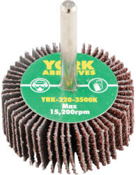 York - 50X20MM AL-OX LAMELLÁS CSAPOS CSISZOLÓKORONGP40-6MM SZÁRRAL (YRK2203500K)