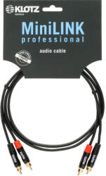 KLOTZ Кабел чинчове-чинчове 1.5м професионален Klotz MiniLink Pro KT-CC150 с позлатени контакти