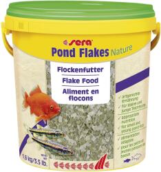 SERA 103983 Pond Flakes - Kerti tó haleledel 10L (1, 6kg) (103983) (103983)