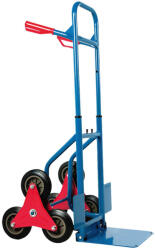 Strend Pro Molnárkocsi, Strend Pro, kék, maximum 180 kg teherbírás, 19 x 30 cm rakodófelület, összehajtható, lépcsőjáró, zsákhordó (TC2171516)