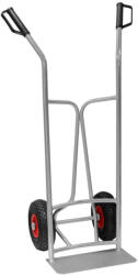 Massag Molnárkocsi, Massag Massmover 260 BZ, ezüst, maximum 250 kg teherbírás, zsákhordó, összehajtható, felfújható kerék (TC2170028)