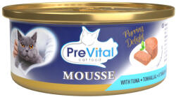 PreVital Mousse konzerv felnőtt macskák számára tonhallal 12x85g