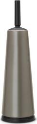 Brabantia ReNew WC-kefe padlón álló tartóval, acél, platinaszürke - 477324 (477324) (477324)