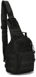 DRAGOWA Tactical Crossbody táska, fekete