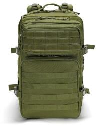 DRAGOWA Tactical US Flag Moll 3P hátizsák, olívazöld