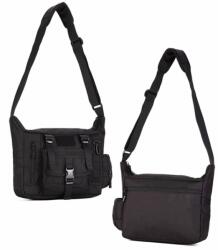 DRAGOWA Tactical Taktikai taktikai válltáska Shrapnel, fekete