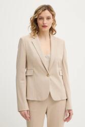 BOSS zakó bézs, egysoros gombolású, 50555741 - bézs 34