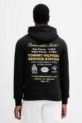 Tommy Hilfiger pamut melegítőfelső - fekete XL - answear - 61 990 Ft