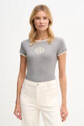 Tommy Hilfiger pamut póló szürke, WW0WW47881 - szürke XS