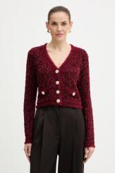 Guess kardigán AOMORI - burgundia XS