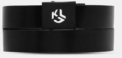 Karl Lagerfeld Jeans kifordítható bőröv fekete, B1M33107 - fekete 100