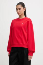 HUGO BOSS pamut melegítőfelső - piros S