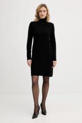 Benetton ruha gyapjúkeverékből - fekete XS - answear - 43 990 Ft