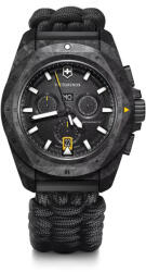 Victorinox I. N. O. X. Chrono Férfi Karóra Carbon Tok Fekete Számlap Fekete Paracord Szíj