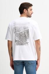 BOSS Orange pamut póló - fehér XXXL - answear - 34 990 Ft