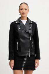 Karl Lagerfeld dzseki gyapjúkeverékből - fekete 38