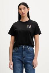 HUGO pamut póló - fekete L - answear - 31 990 Ft