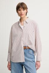 Tommy Hilfiger pamut ing - burgundia 32