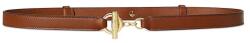 Lauren Ralph Lauren bőr öv barna, 412P04406 - barna XL