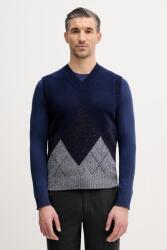 Benetton mellény gyapjúkeverék - sötétkék L - answear - 32 990 Ft