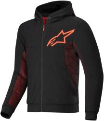 Alpinestars Chrome Air Sport kapucnis pulóver fekete-piros