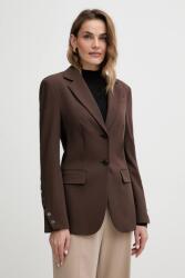 Karl Lagerfeld zakó barna, sima, egysoros gombolású, B1W14011 - barna 38