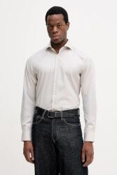 HUGO BOSS pamut ing galléros, bézs, slim, 50555982 - bézs 43