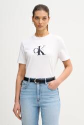 Calvin Klein Jeans pamut póló - fehér L - answear - 24 990 Ft
