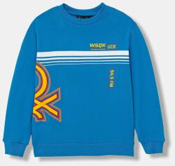 Benetton gyerek melegítőfelső pamutból - kék 130