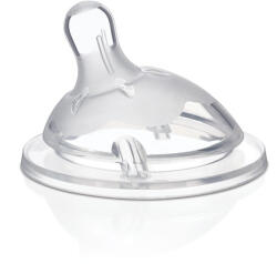 CHICCO Natural Feeling szilikon cumisüveg cumi lassú áramlás 0m+ 1 db