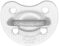 CHICCO Physio Luxe teljesen szilikon cumi 6-12m crystal 2 db
