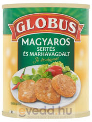 GLOBUS Konzerv 130Gr Magyaros Sertés és Marhavagdalt